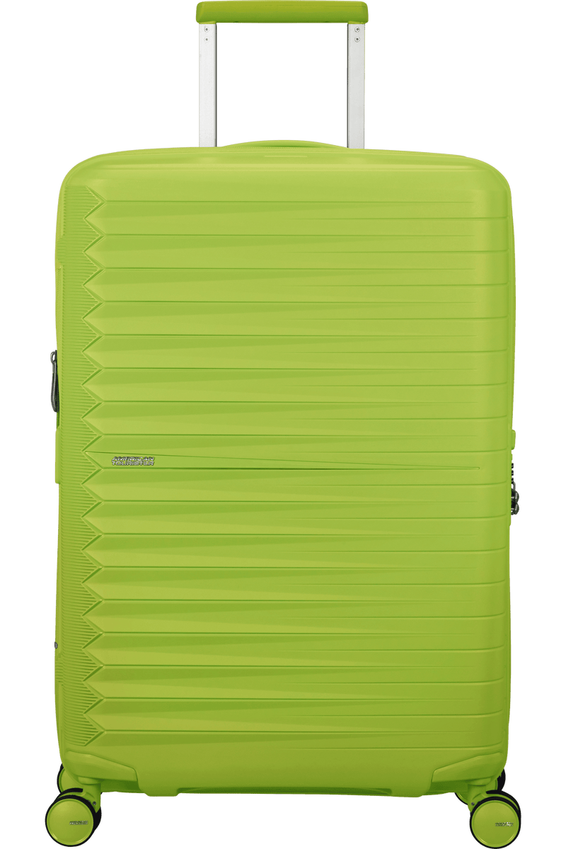 Valigia Media Espandibile American Tourister Fastforward Spinner con TSA 68 cm Neon Lime