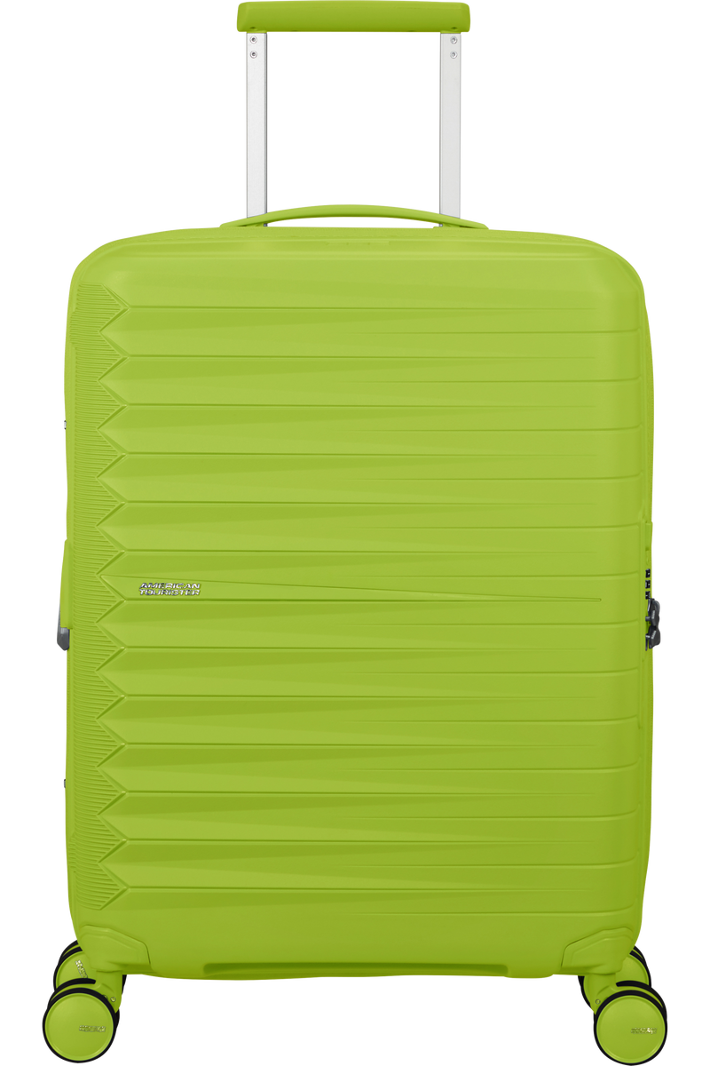 Valigia da Cabina Espandibile American Tourister Fastforward Spinner con TSA 55 cm Neon Lime