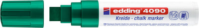 Pennarello a Gesso Liquido Edding Window 4090 a Punta Largo 4-15 mm Verde