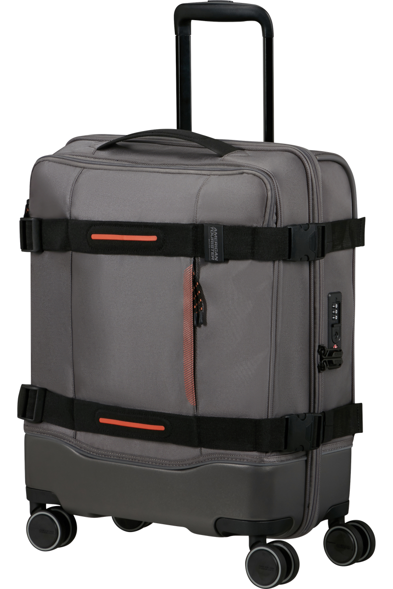 Valigia Morbida da Cabina American Tourister Urban Track Spinner con TSA Dark Grey