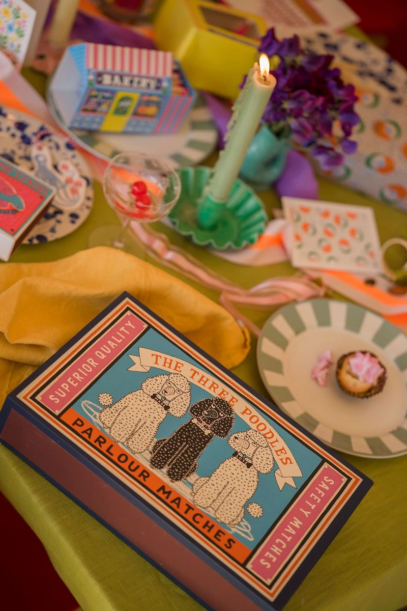 Fiammiferi in Legno The Archivist The Three Poodles