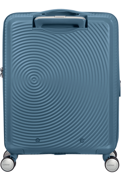 Valigia da Cabina Espandibile American Tourister Soundbox Spinner 55 cm con TSA Stone Blue