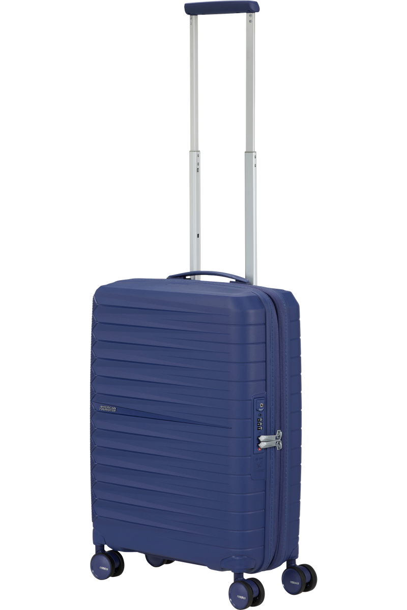 Valigia da Cabina Espandibile American Tourister Fastforward Spinner con TSA 55 cm Dusk Purple