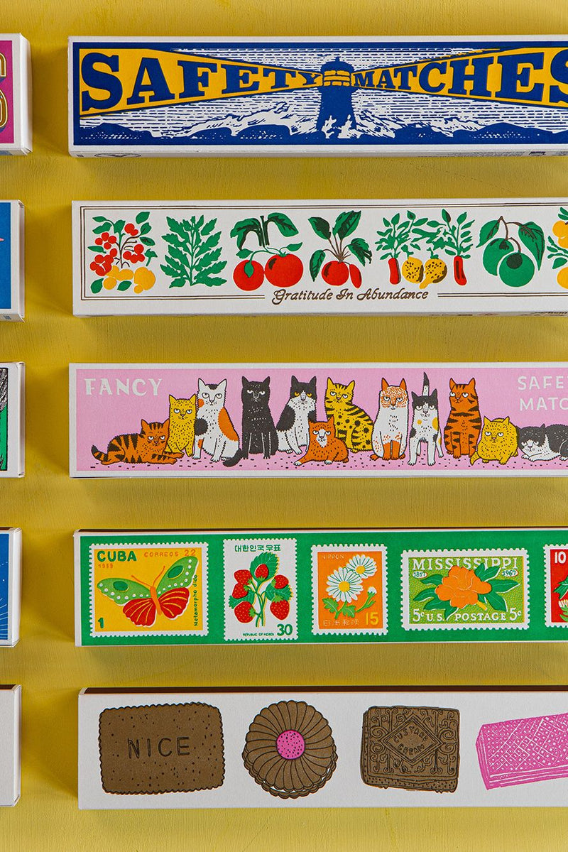 Fiammiferi in Legno The Archivist Birdy Long