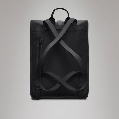 Zaino RAINS Rolltop Rucksack Mini Impermeabile W3 Black