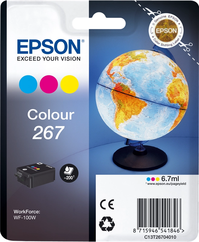 Cartuccia Originale Epson 267 Tricolor