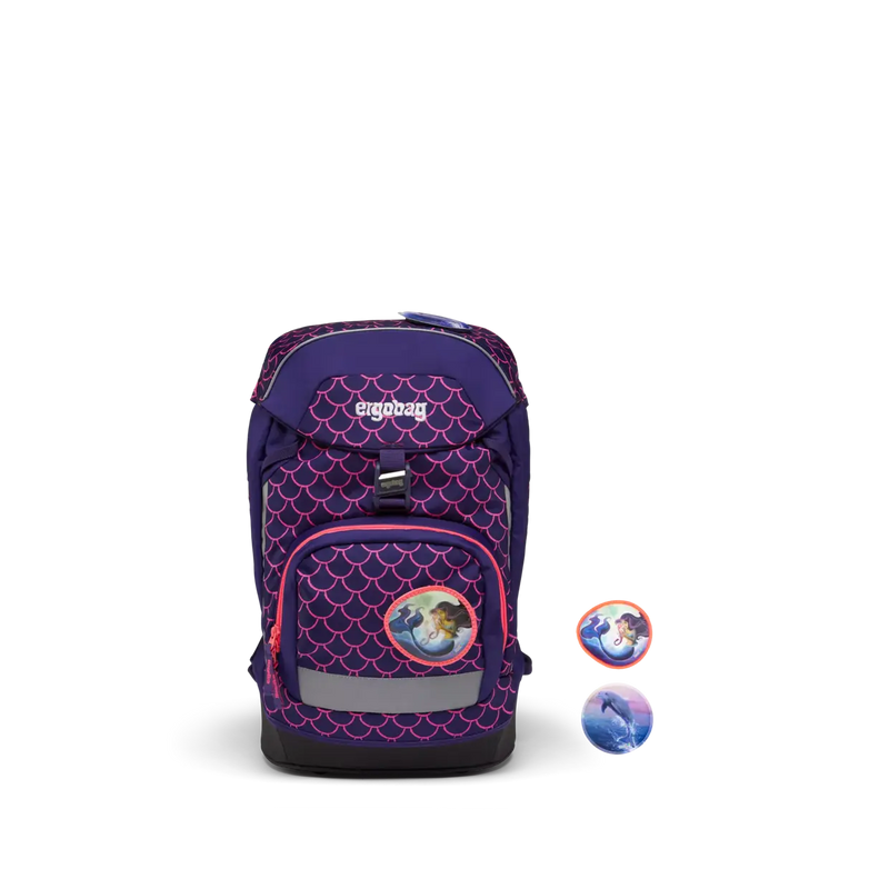 Zaino Ergobag Prime LUMI EDITION Pearl DiveBear