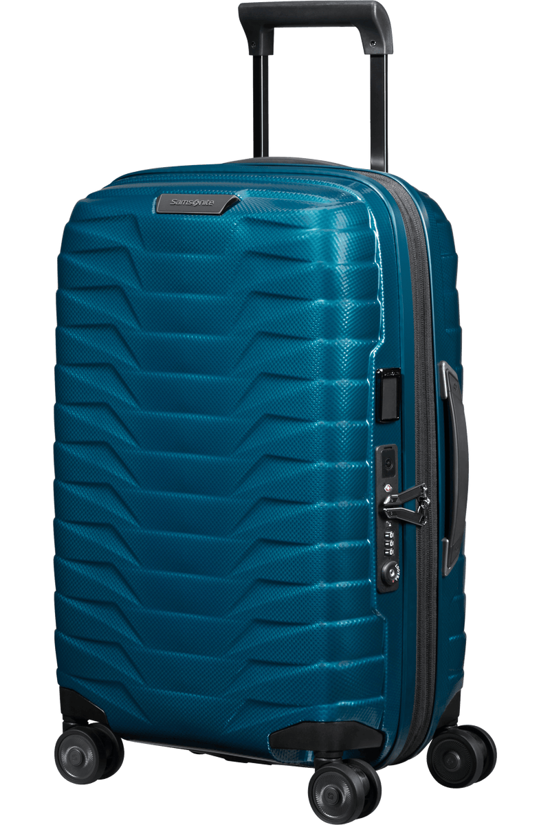 Valigia da Cabina Espandibile Samsonite Proxis Spinner 55 cm Petrol Blue