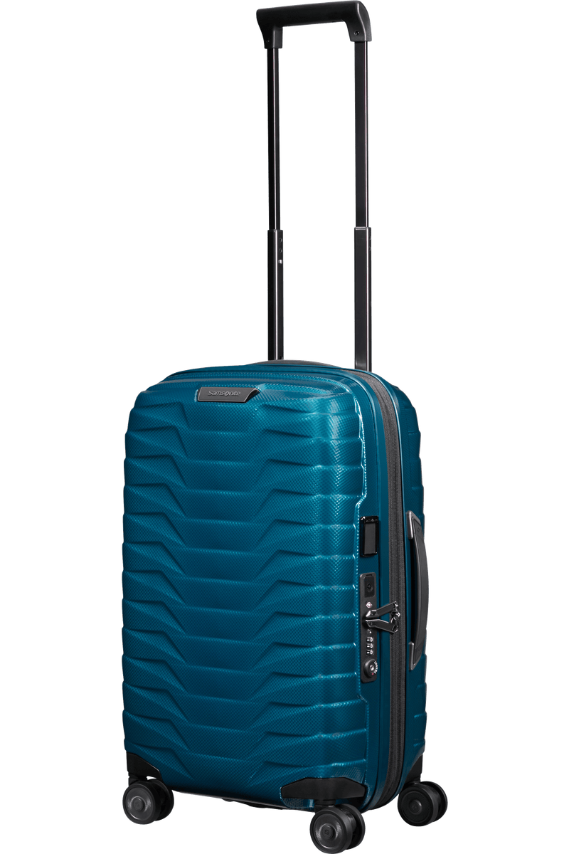 Valigia da Cabina Espandibile Samsonite Proxis Spinner 55 cm Petrol Blue