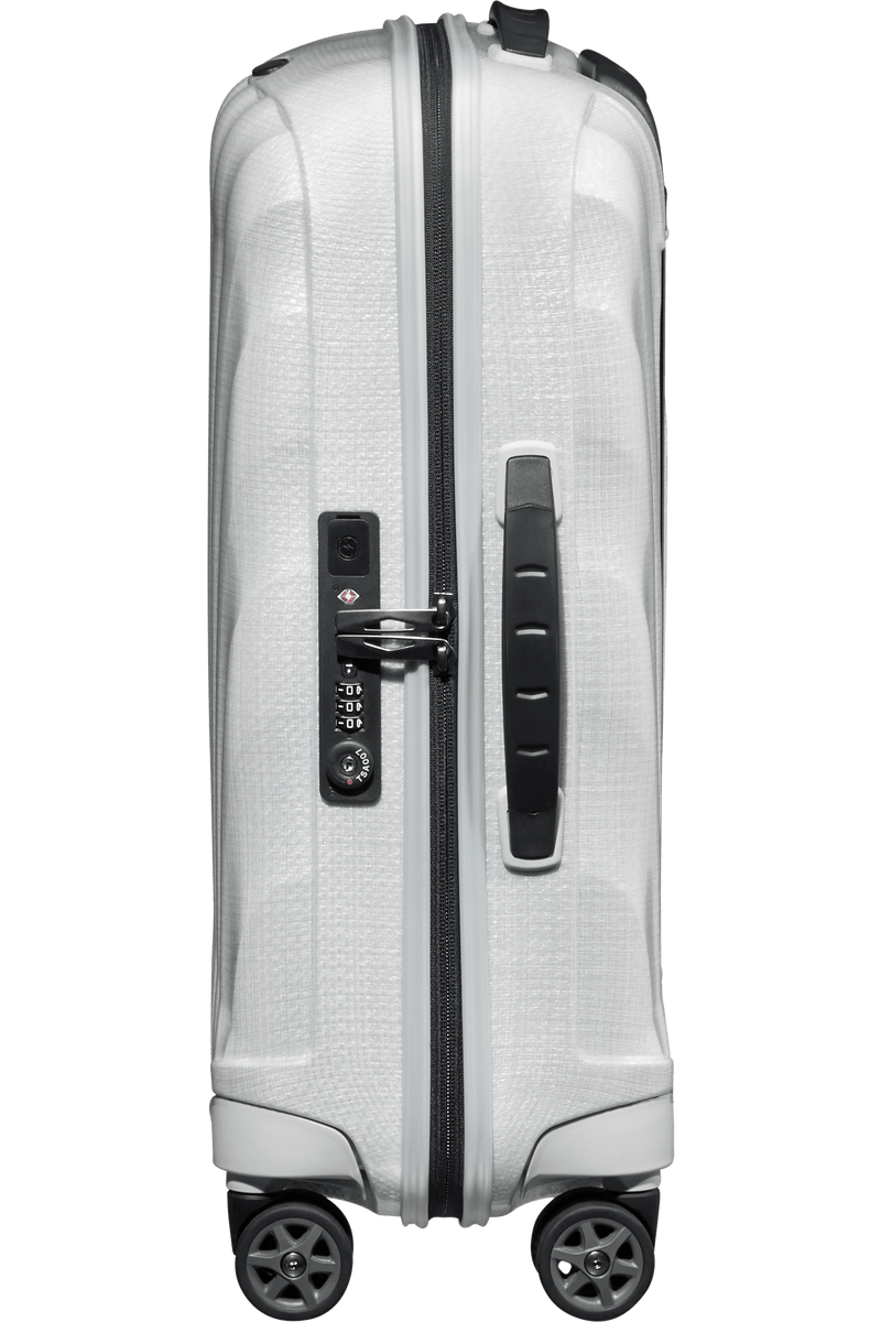 Valigia da Cabina Espandibile Samsonite C-Lite 55 cm Off White