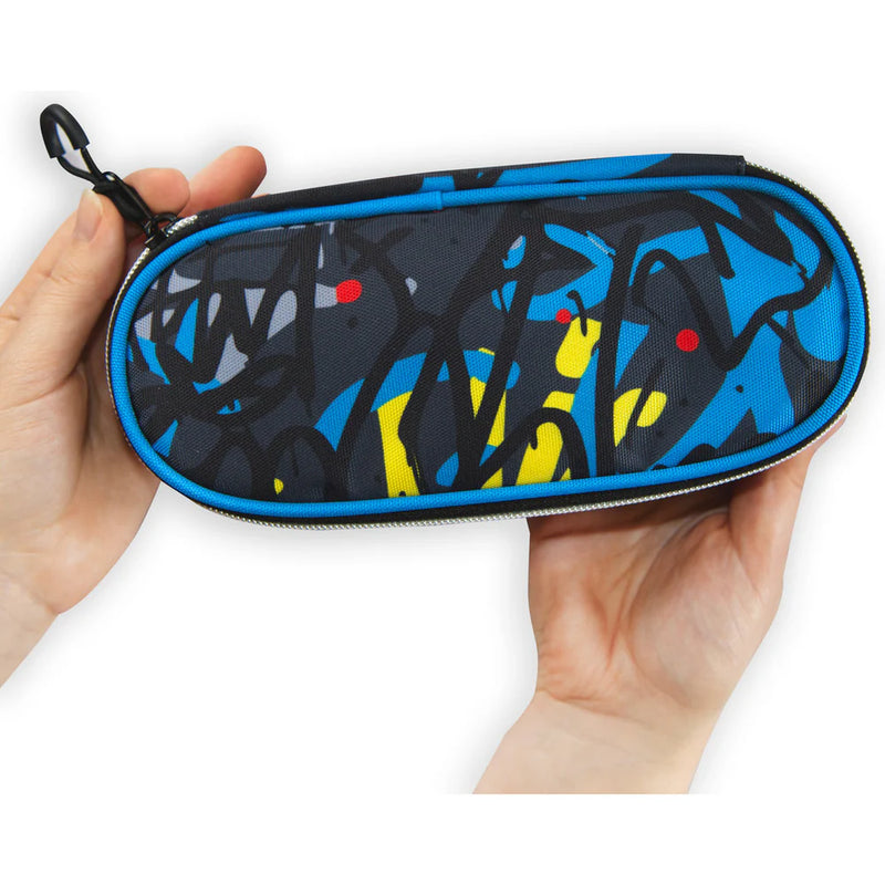 Astuccio Ovale Organizzato Comix Wbs Graffiti