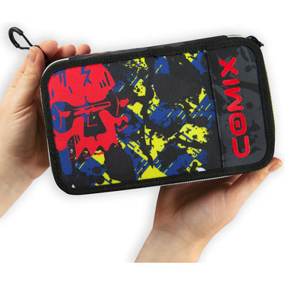 Astuccio 3 Zip Comix Wbs Skull