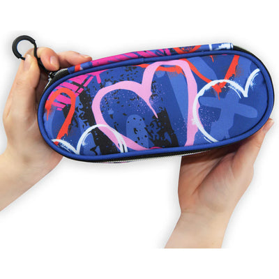 Astuccio Ovale Organizzato Comix Wbs Spray Heart