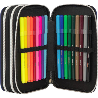 Astuccio 3 Zip Comix Wbs Graffiti