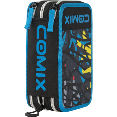 Astuccio 3 Zip Comix Wbs Graffiti