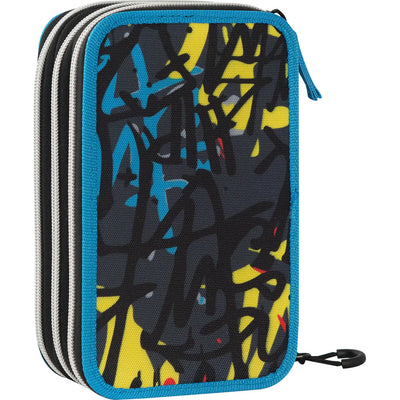 Astuccio 3 Zip Comix Wbs Graffiti