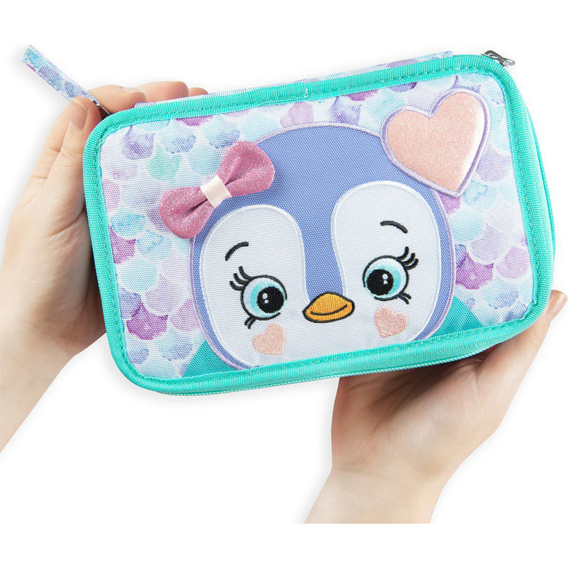 Astuccio 3 Zip Pinguino Mofumofu