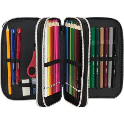 Astuccio 3 Zip Comix Wbs Graffiti