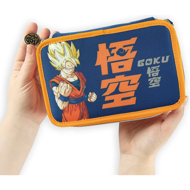 Astuccio 3 Zip Dragon Ball Super