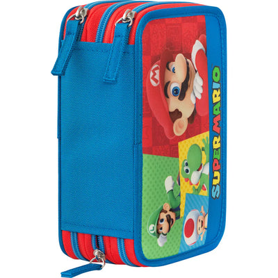 Astuccio 3 Zip Supermario