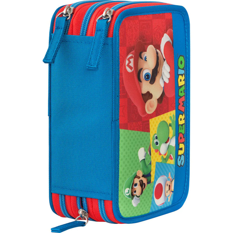 Astuccio 3 Zip Supermario