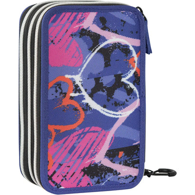 Astuccio 3 Zip Comix Wbs Spray Heart