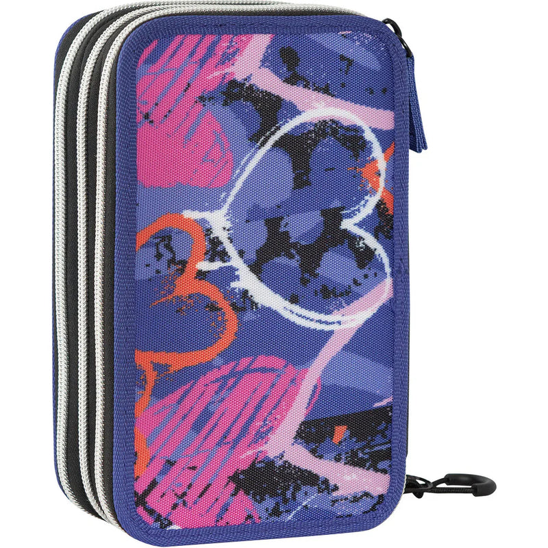 Astuccio 3 Zip Comix Wbs Spray Heart