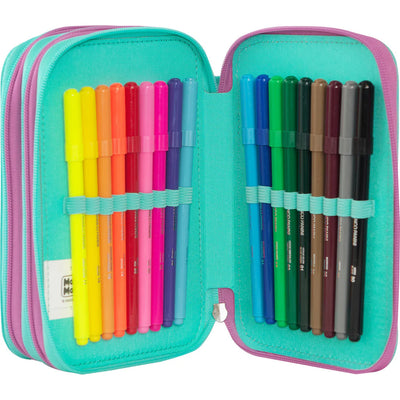 Astuccio 3 Zip Pinguino Mofumofu