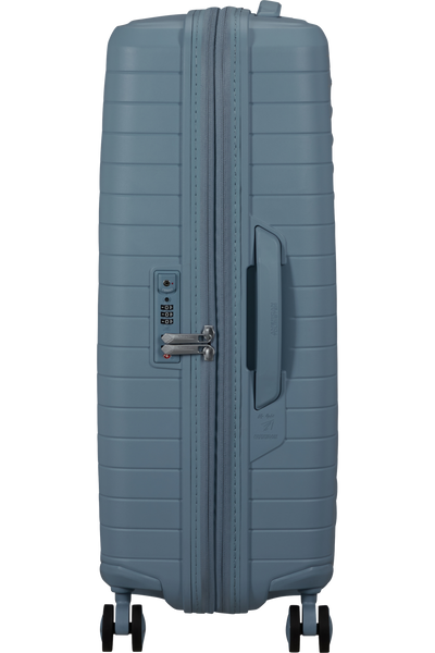 Valigia Media Espandibile American Tourister Fastforward Spinner con TSA 68 cm Steel Blue