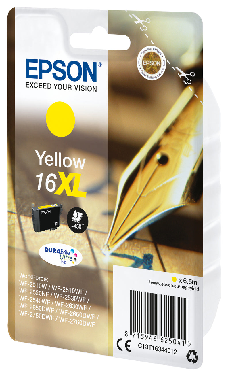 Cartuccia Originale Epson 16XL Giallo