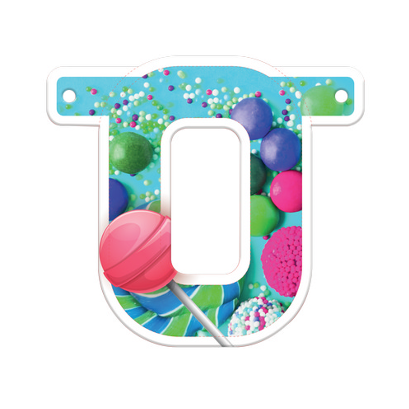 Festone Buon Compleanno Candy XL 280 x 15 cm