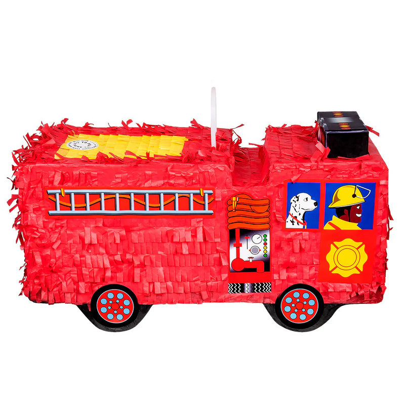 Pignatta Camion Pompieri Rosso 43 x 24 x 18 cm
