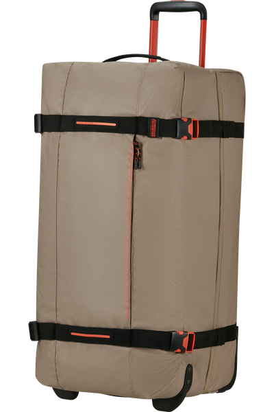 Borsone con Ruote American Tourister Urban Track L Coated Beige e Orange