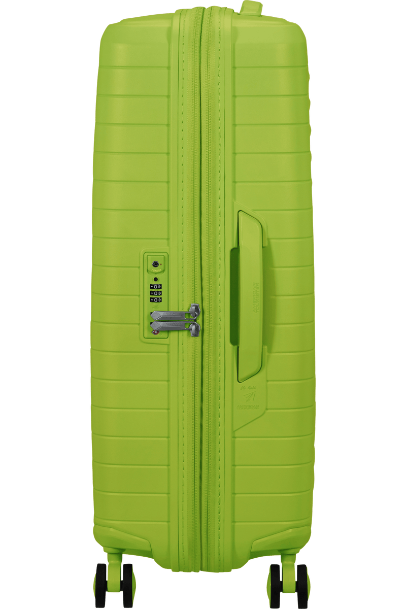 Valigia Media Espandibile American Tourister Fastforward Spinner con TSA 68 cm Neon Lime