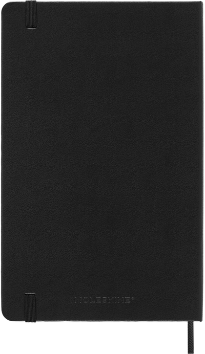 Agenda 12 Mesi Pro Settimanale Verticale Moleskine Large con Copertina Rigida Nero 2026