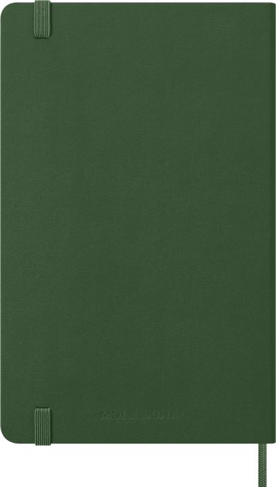 Agenda 12 Mesi Settimanale Moleskine Large con Copertina Rigida Verde Mirto 2026