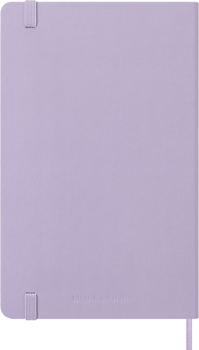 Agenda 12 Mesi Giornaliera Moleskine Large con Copertina Rigida Lilla 2026