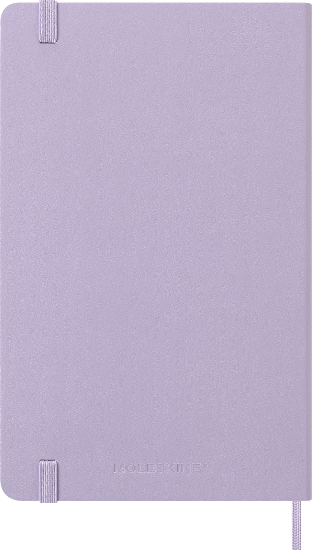 Agenda 12 Mesi Giornaliera Moleskine Large con Copertina Rigida Lilla 2026