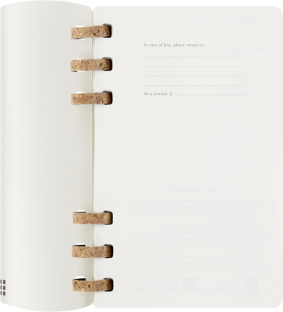 Agenda 12 Mesi Settimanale Moleskine Large Life Planner con Copertina Morbida e Spirale Nero 2026
