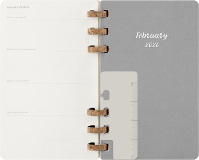 Agenda 12 Mesi Settimanale Moleskine Large Life Planner con Copertina Morbida e Spirale Nero 2026
