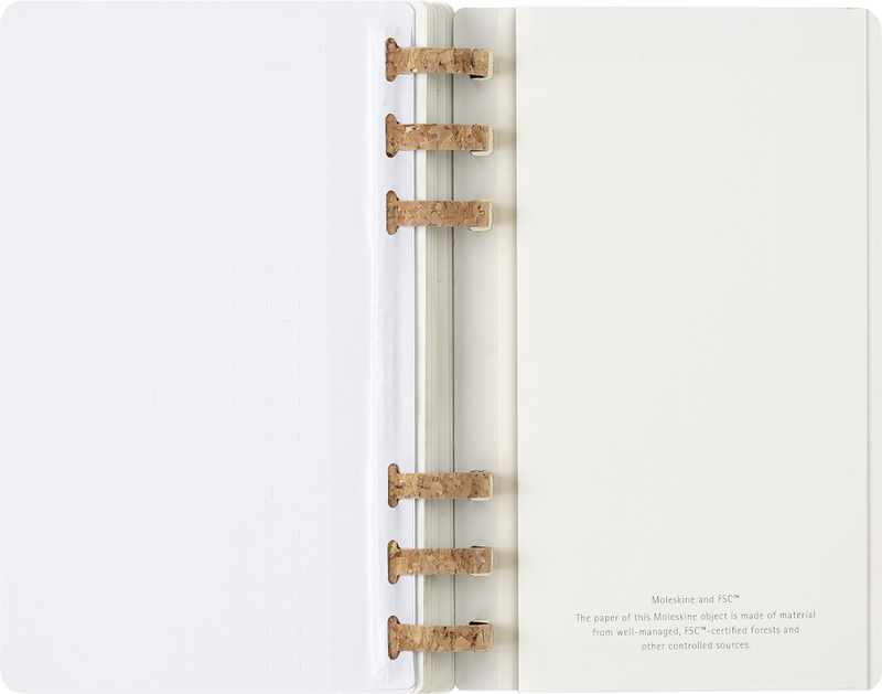 Agenda 12 Mesi Settimanale Moleskine Large Life Planner con Copertina Morbida e Spirale Nero 2026