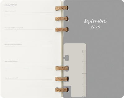 Agenda 12 Mesi Settimanale Moleskine Student Life Large con Copertina Morbida e Spirale Nero 2025/2026