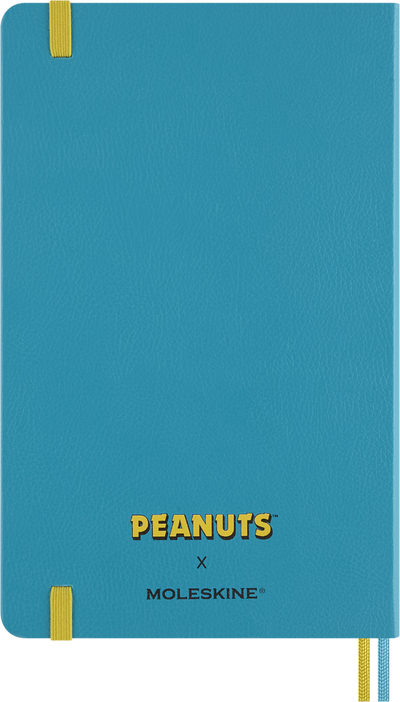 Agenda 18 Mesi Settimanale Moleskine Peanuts Blue Reef Large con Copertina Rigida 2026