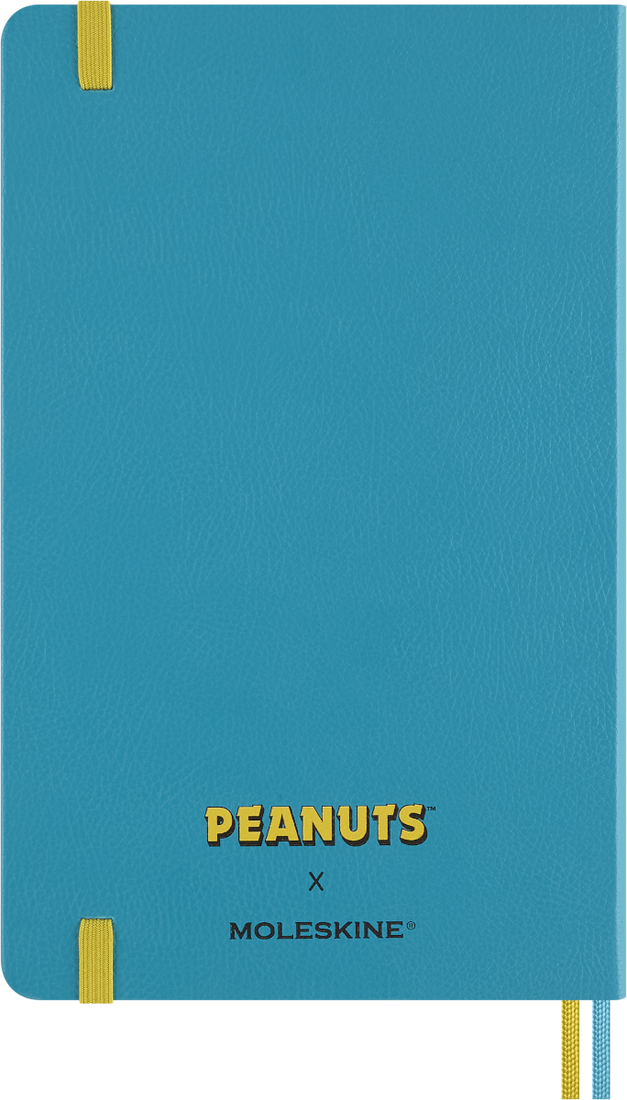 Agenda 18 Mesi Settimanale Moleskine Peanuts Blue Reef Large con Copertina Rigida 2026
