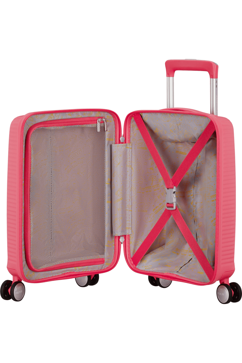 Valigia Mini Kids American Tourister Soundbox Spinner 47 cm Kissed Coral
