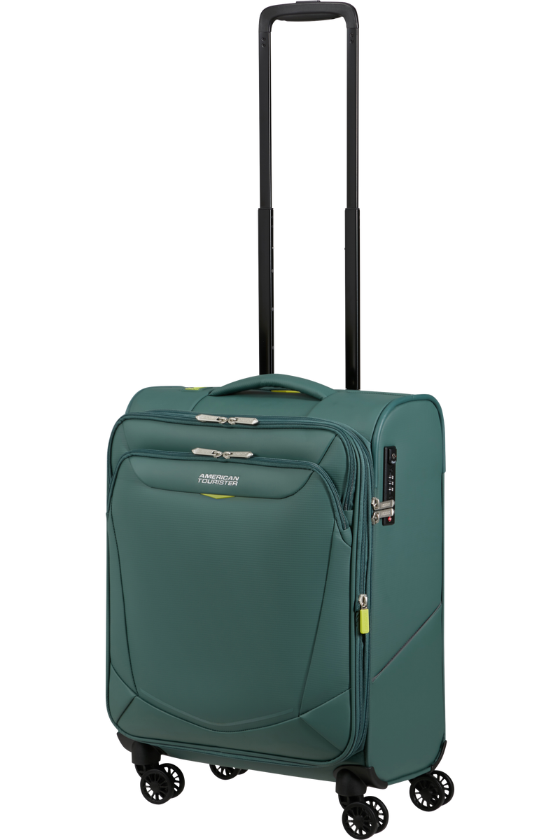 Valigia Morbida da Cabina Espandibile American Tourister SummerRide Spinner con TSA Dark Forest