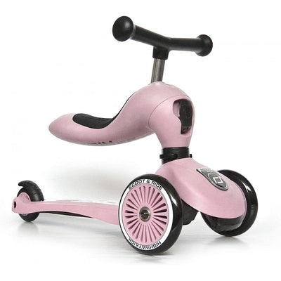 Monopattino Scoot & Ride Highwaykick Trasformabile 2 in 1 Rosa