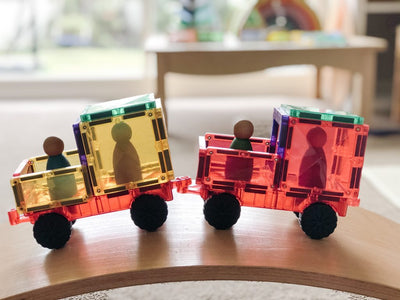 Costruzioni Magnetiche Connectix Rainbow Motion Pack - 24 pezzi