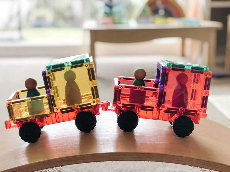 Costruzioni Magnetiche Connectix Rainbow Motion Pack - 24 pezzi