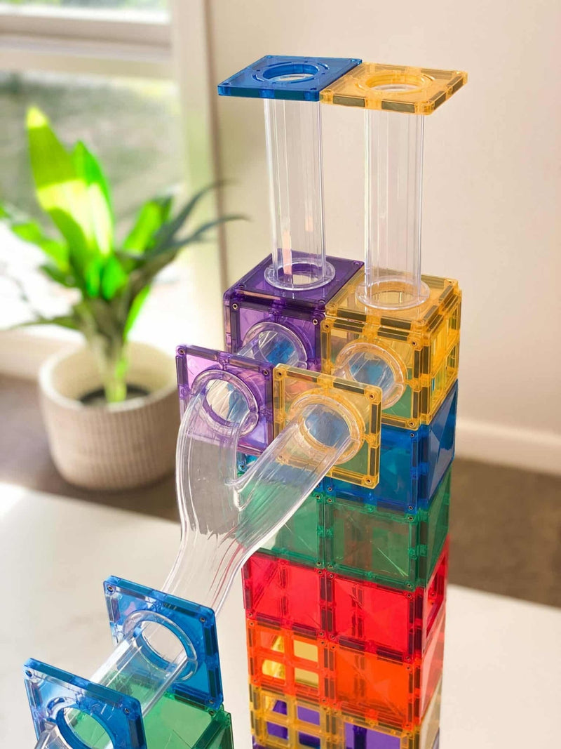 Costruzioni Magnetiche Connectix Rainbow Ball Run Pack - 92 pezzi
